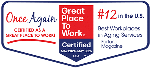 Once again we won the Great Places to Work award